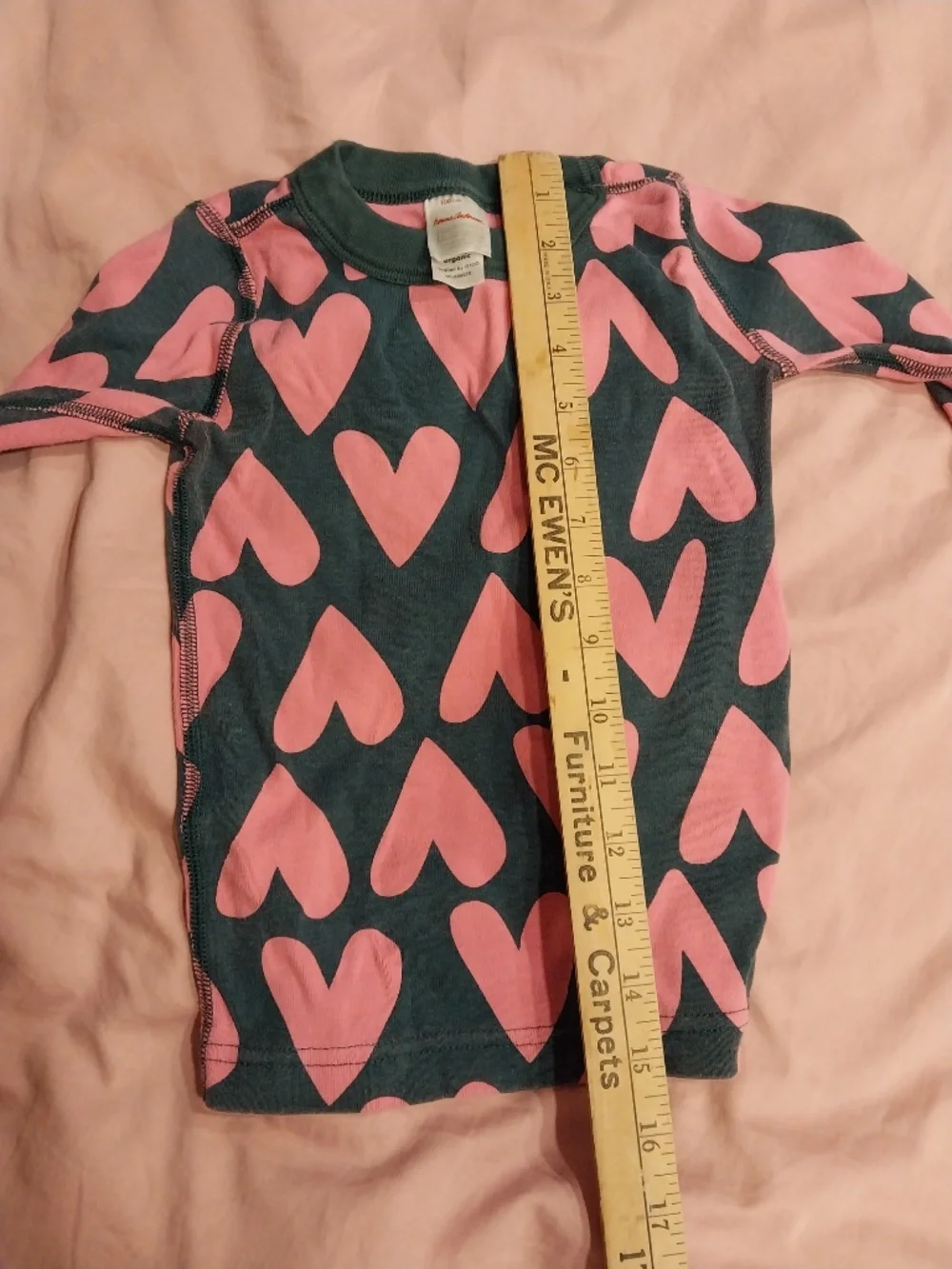 Heart Pajamas in Size 4